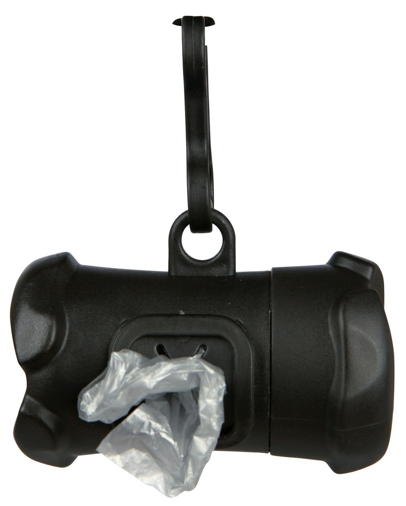 Distributeur en plastique de sacs ramasse crottes (M) - Trixie