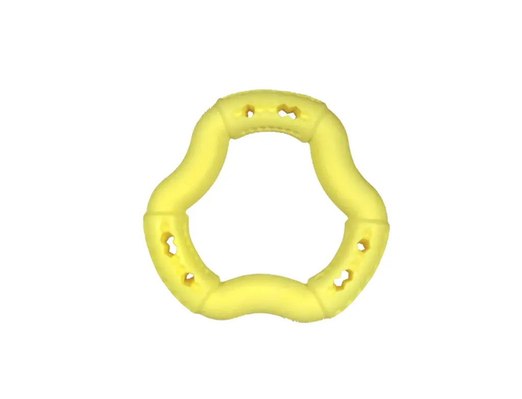 Jouet anneau Yellow Vanilla (12 cm) - Vadigran