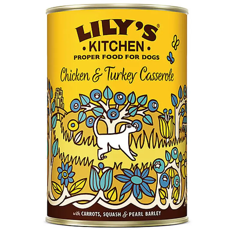 Cocotte au Poulet et à la Dinde - boîte de 400 g - Lily's Kitchen