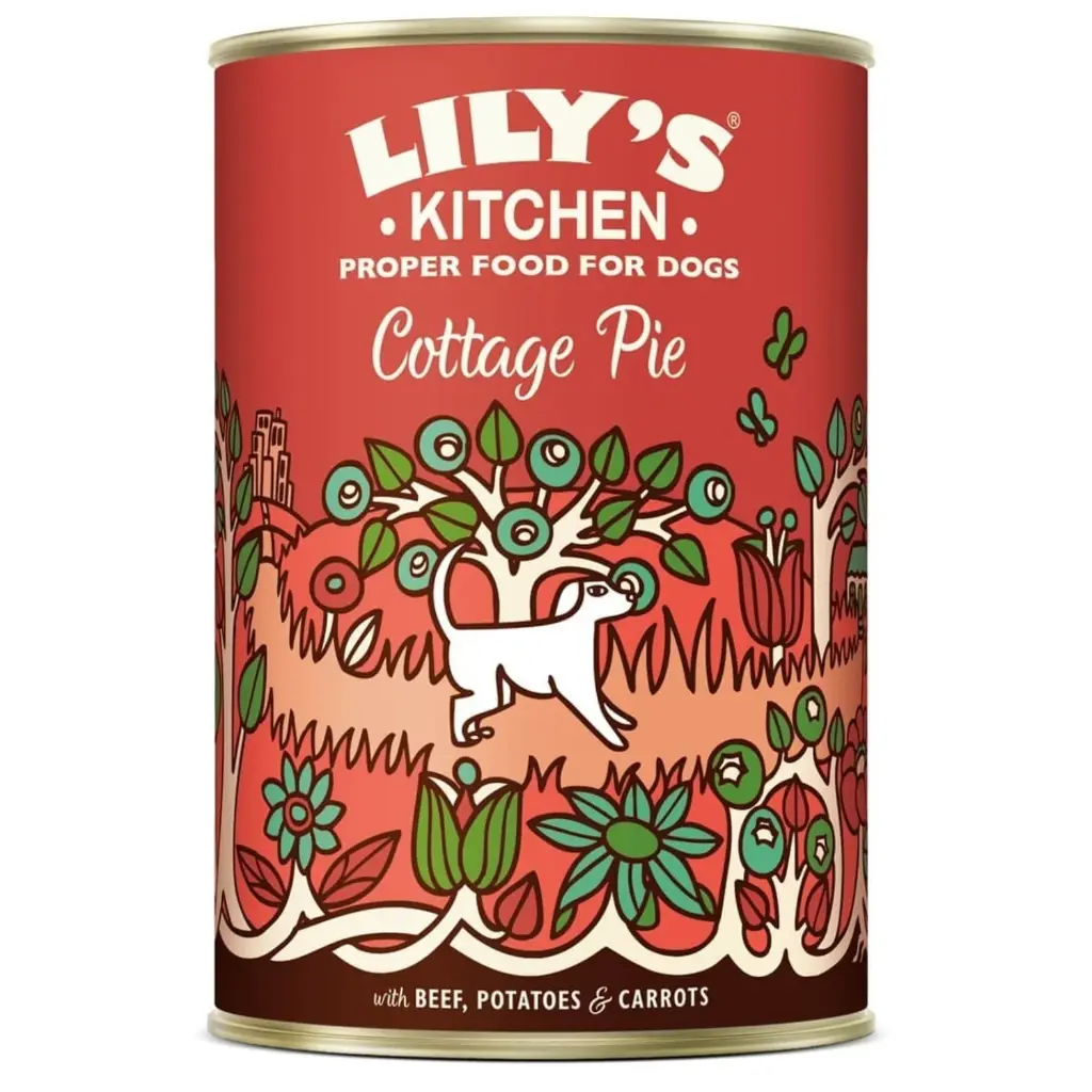 Boeuf aux carottes et aux pommes de terre - boîte de 400 g - Lily's Kitchen