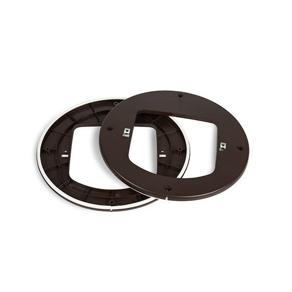 Adaptateur vitrage pour chatière pour puce électronique et à pile (Brun) - Petsafe