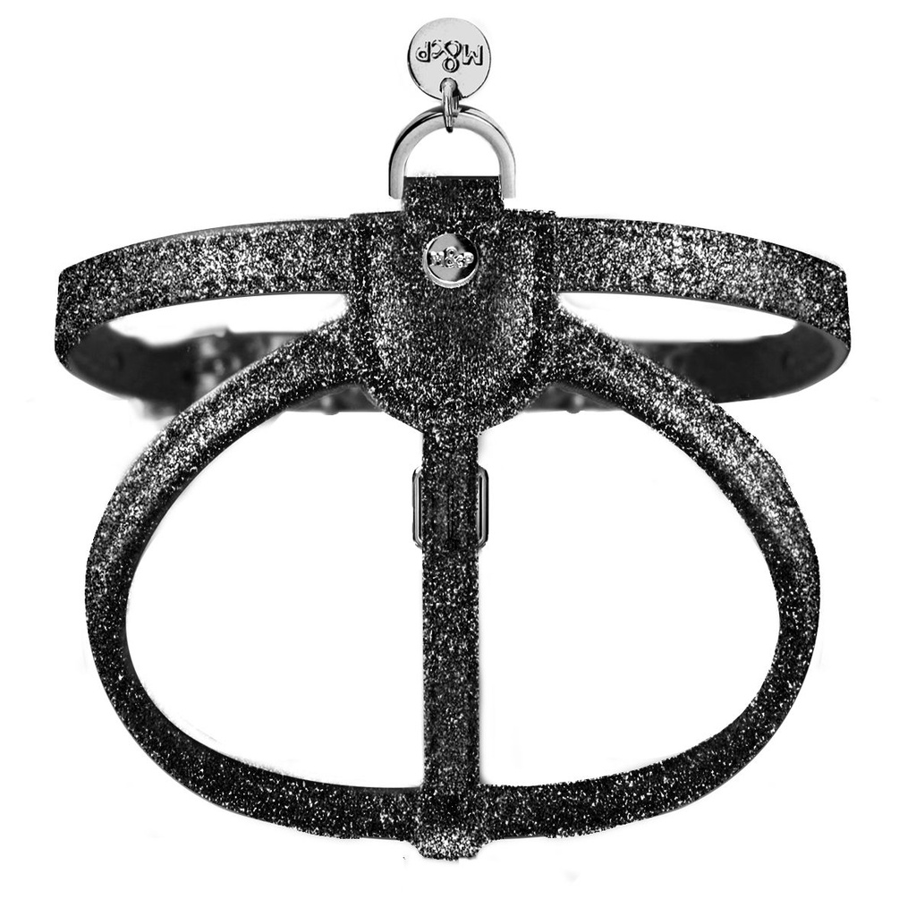 [11029_19758] Harnais "Stardust Black" (Taille 30) - Milk & Pepper