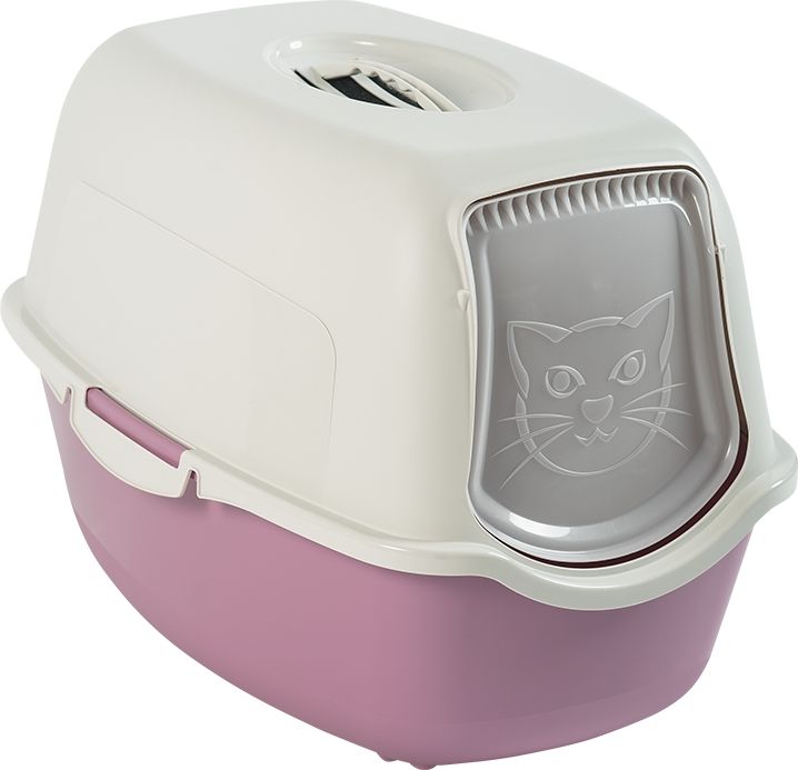 [11199_20039] Maison de toilette Bailey rose - Rotho Mypet