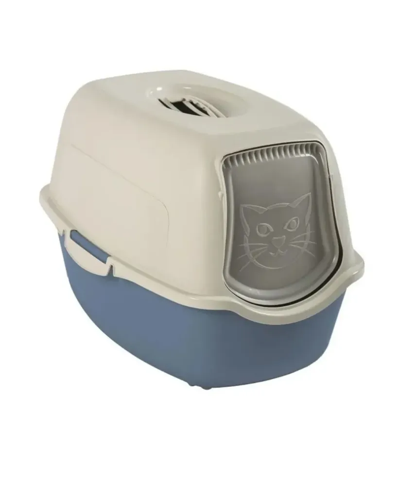 Maison de toilette Bailey bleu - Rotho Mypet