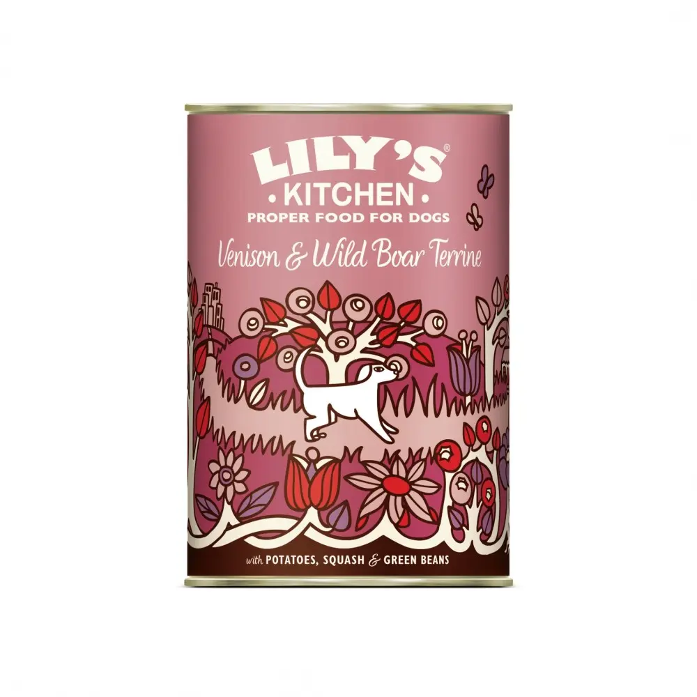 Civet de Chevreuil et Sanglier - boîte de 400 g - Lily's Kitchen