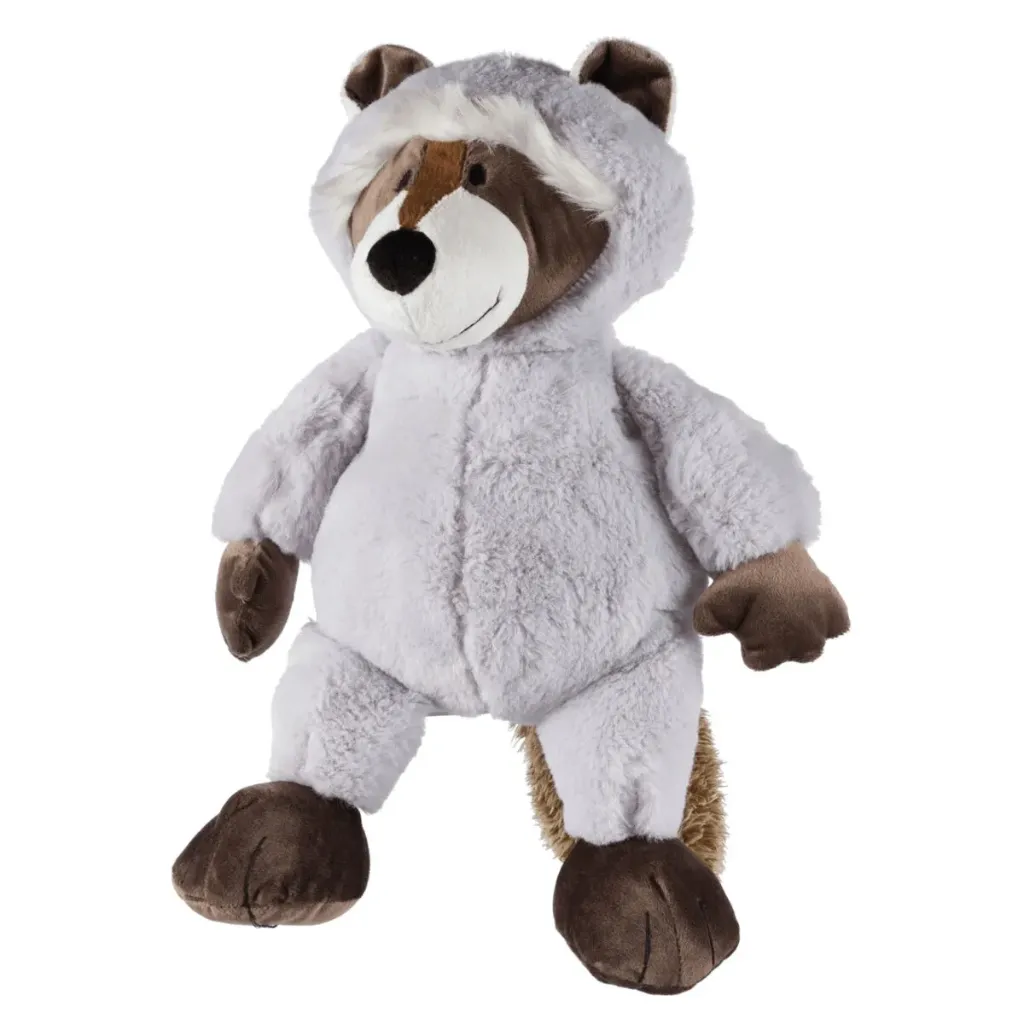 Peluche raton laveur avec son original (54 cm) - Trixie