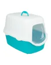 Bac à litière Vico turquoise et blanc - Trixie