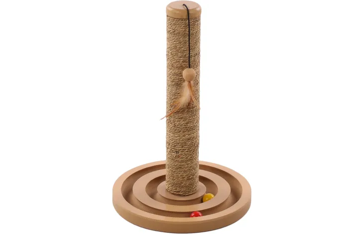 [11390] Arbre à chat avec jouet "Brigitte" - Flamingo