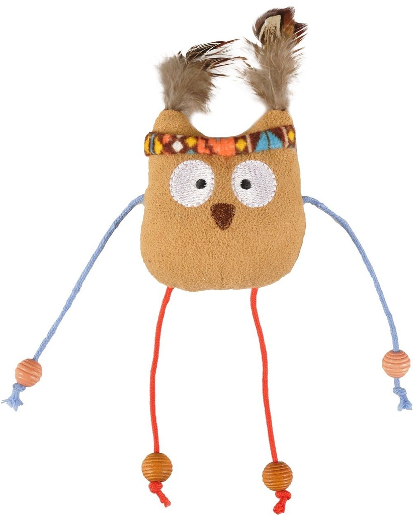 [11417] Peluche pour chat "Indy" Hibou - Flamingo