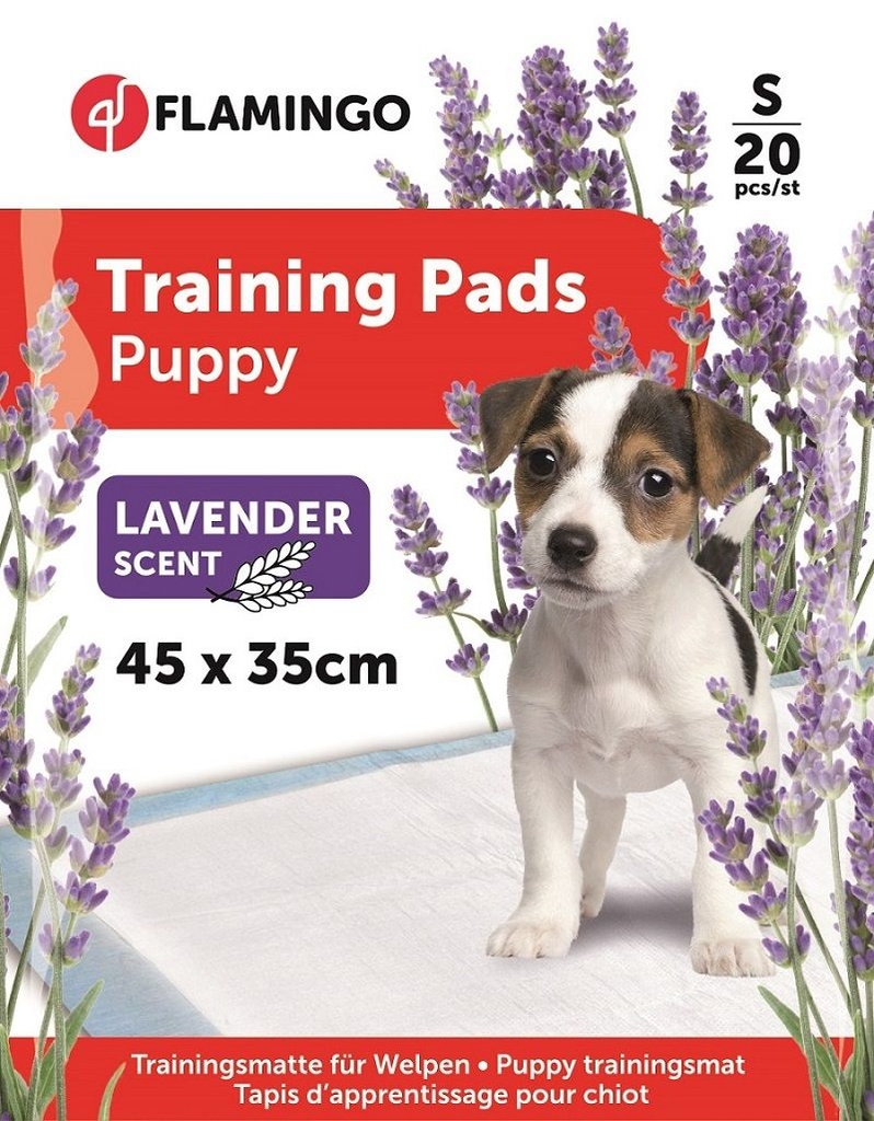 Tapis éducateur senteur lavande x20 (S) - Flamingo