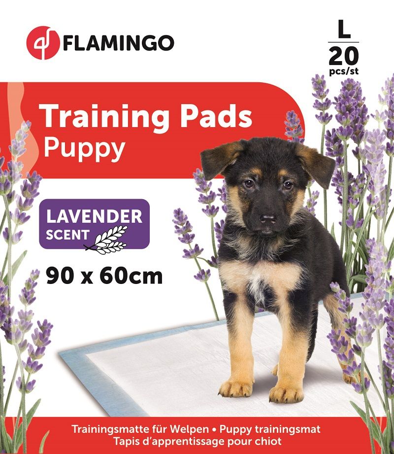 Tapis éducateur senteur lavande x20 (L) - Flamingo