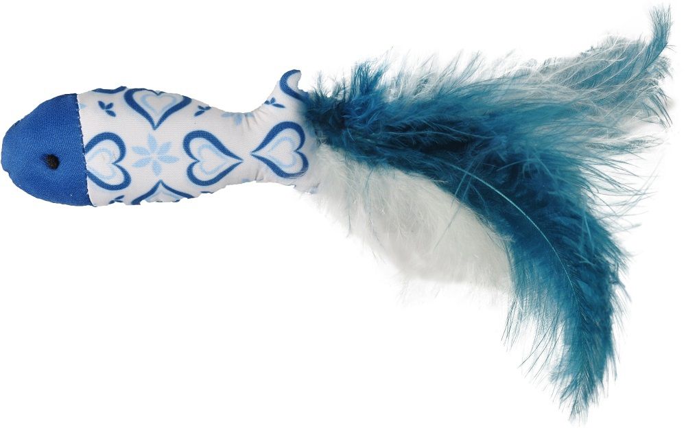 Peluche pour chat poisson "Ice" - Flamingo