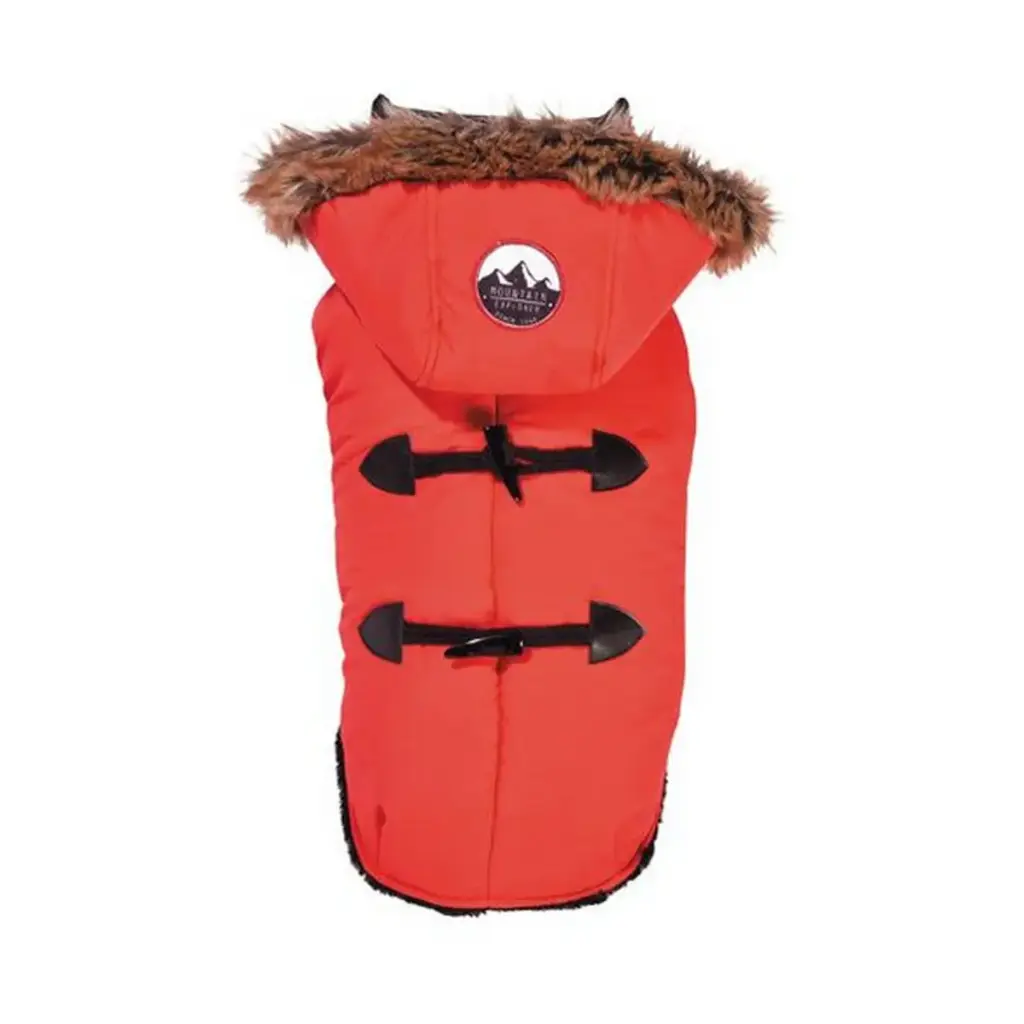 Manteau "Mountain" rouge (Taille 38) - Bobby