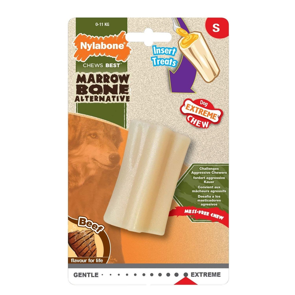 [11711] Nylabone Chew Marrow Bone S
