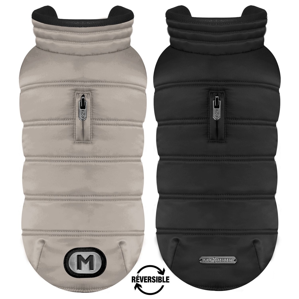 Doudoune "Gotham" réversible (Taille 30) - Milk&Pepper