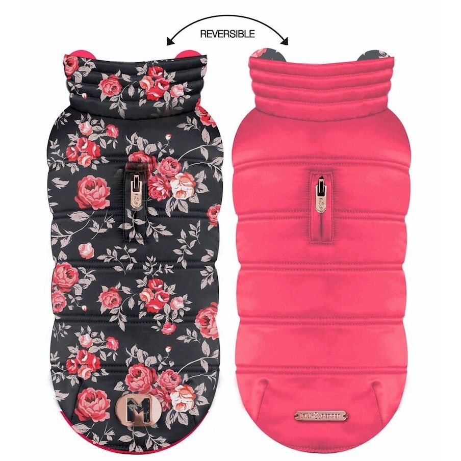Doudoune réversible "Lilirose" (Taille 24) - Milk & Pepper