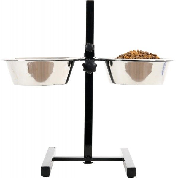 [12059_21824] Porte gamelles avec 2 écuelles en inox (L) - Zolux