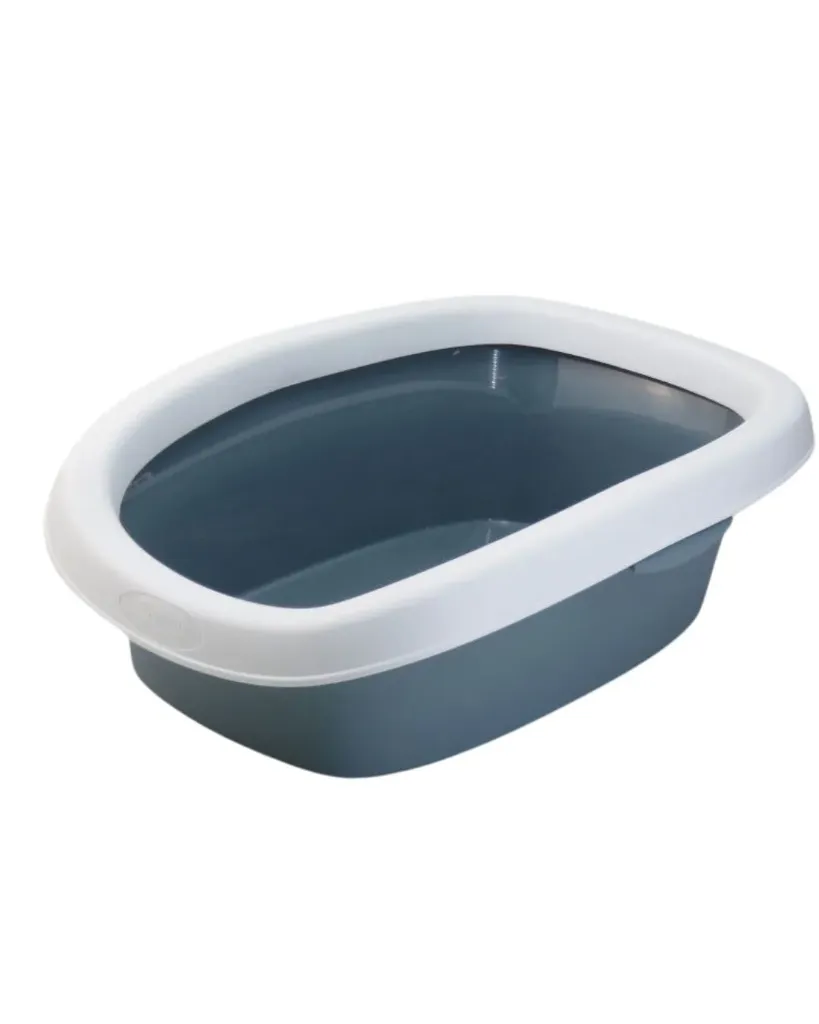 Bac à litière Sprint bleu acier (10 litres) - Zolux