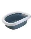 Bac à litière Sprint bleu acier (10 litres) - Zolux