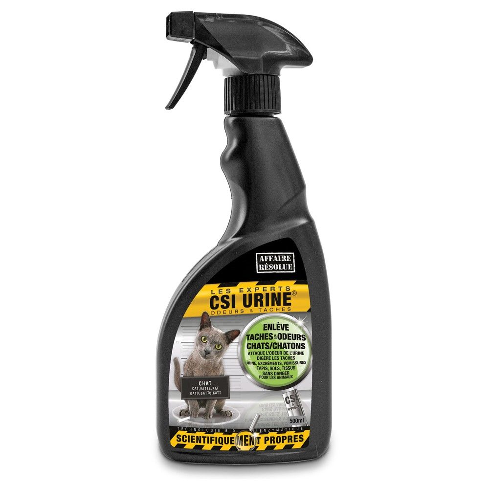 Spray CSI Urine chat et chaton (500 ml) - The Experts CSI Urine