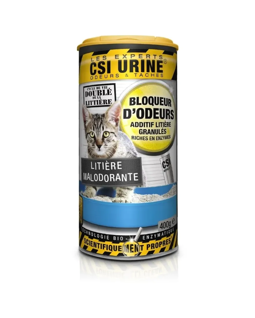 Granulés pour litière anti-odeurs (400 g) - The Experts CSI Urine