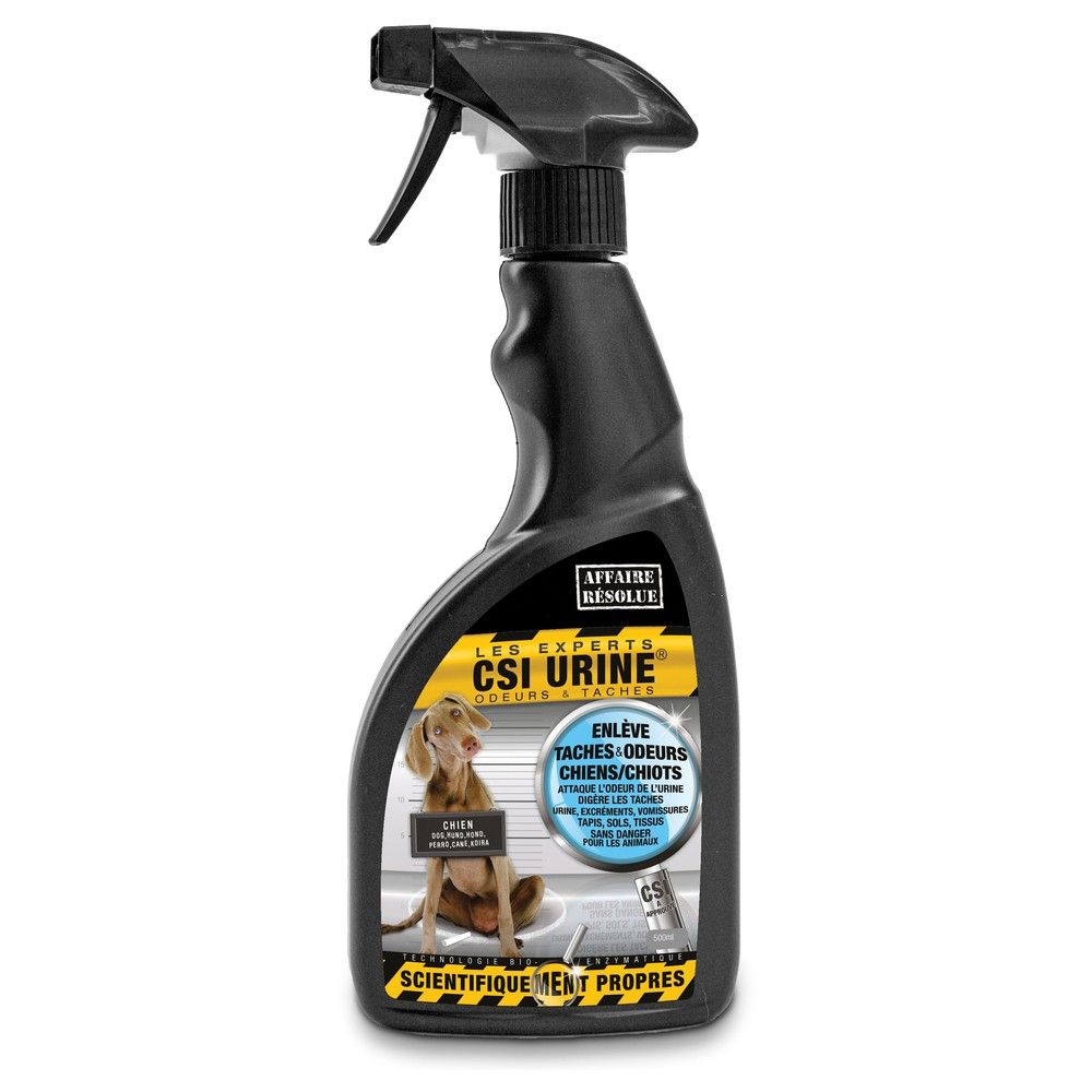 Spray CSI Urine chien et chiot (500 ml) - The Experts CSI Urine