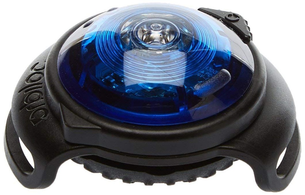 [12087_21865] Lampe de sécurité LED pour collier "Dog Dual" (Bleu) - Orbiloc