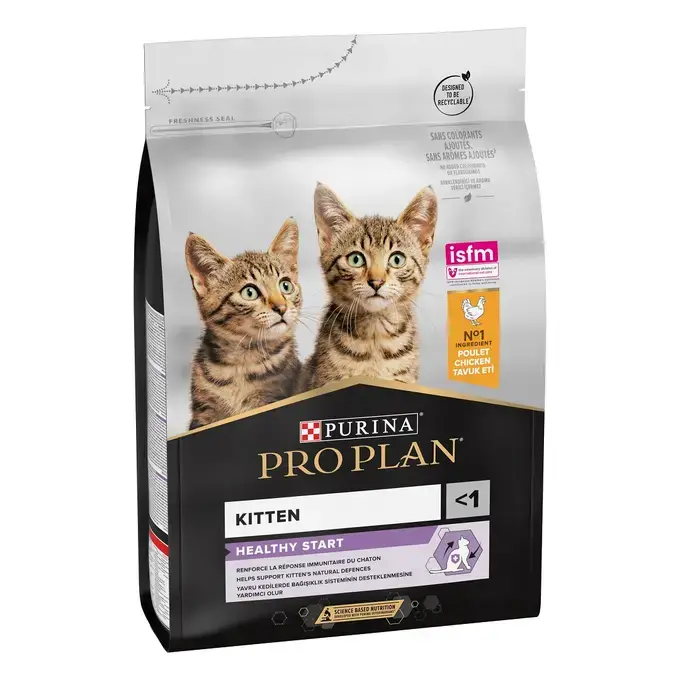 Pro Plan Kitten Healthy Start - Croquettes au poulet (3 kg) - Purina