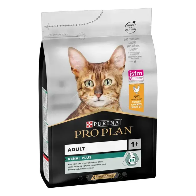 PRO PLAN Adult Cat RENAL PLUS - Poulet (1.5 kg) - Purina