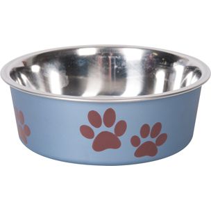 Gamelle "Bella Kena" bleu métallisé (Taille 1) - Flamingo