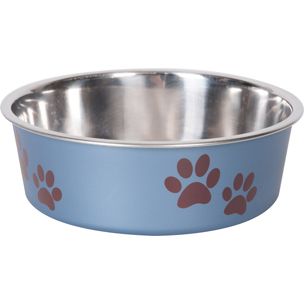 Gamelle "Bella Kena" bleu métallisé (Taille 2) - Flamingo