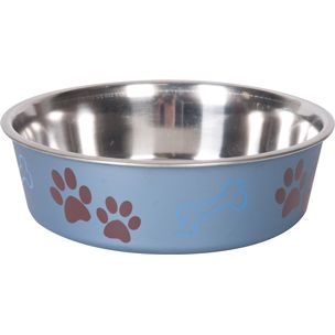 Gamelle "Bella Kena" bleu métallisé (Taille 3) - Flamingo