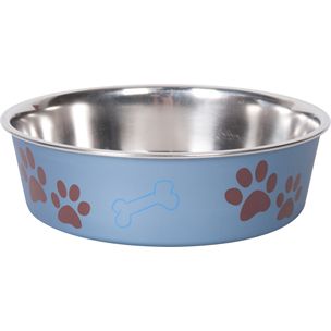 Gamelle "Bella Kena" bleu métallisé (Taille 4) - Flamingo