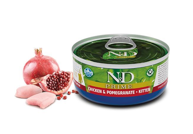 Chat adulte boîte prime poulet & grenade (70 g) - Farmina