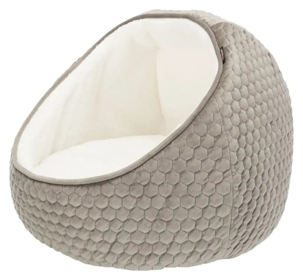[12303_26484] Abri douillet "Livia" taupe/crème (Taille 2) - Trixie