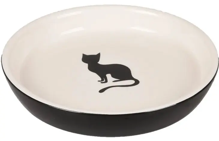 [12427] Assiette pour chat ronde "Nala" - Flamingo