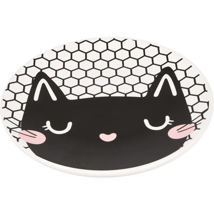 [12429] Assiette pour chat "Guus Mosaïque" - Flamingo
