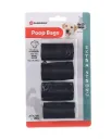 Sacs ramasse crottes extra fort (4 rouleaux de 15 sacs) - Flamingo