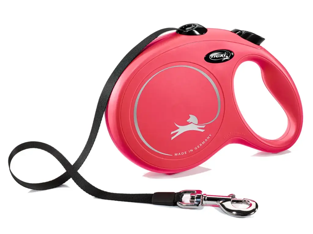 [12561-010] Laisse sangle Flexi "New Classic" - Rouge (XS) - Flexi