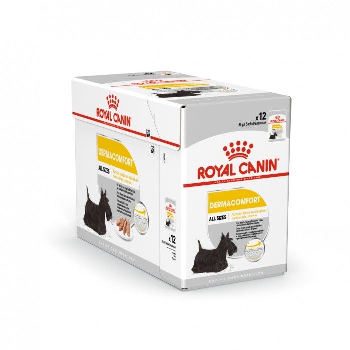 [12569] Dermacomfort Mousse (12 sachets 85 g) - Royal Canin