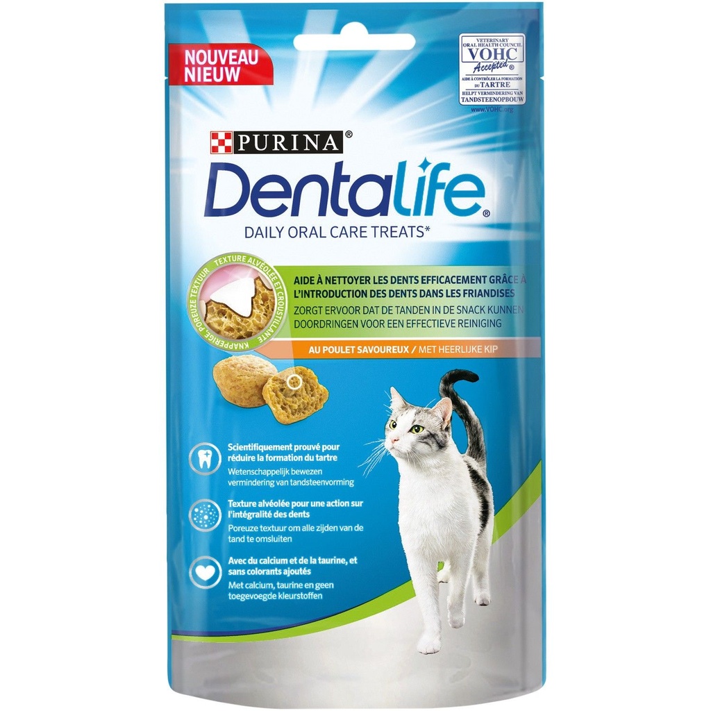 [12646] Dentalife chat au poulet (40 g) - Purina