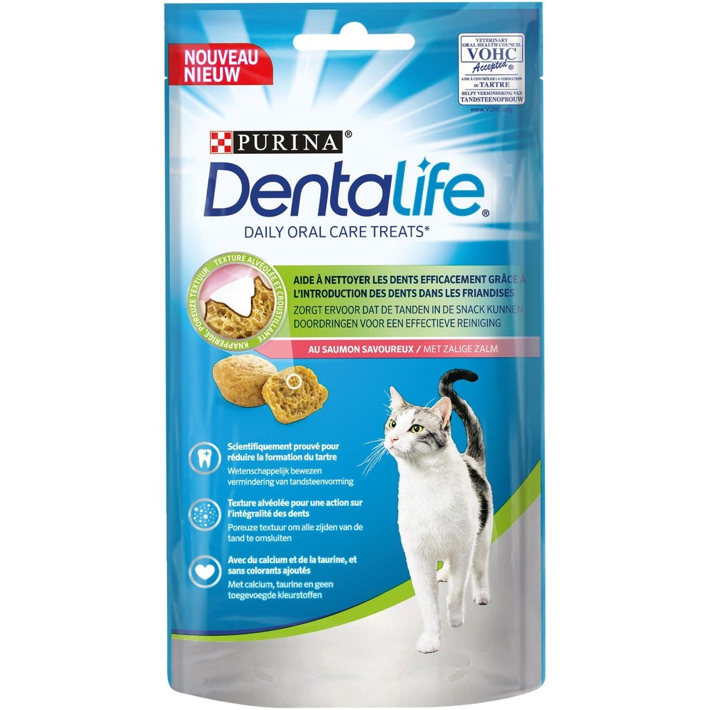 Dentalife chat au saumon (40 g) - Pro Plan