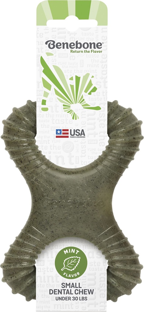 [12706_22738] Stick à mâcher "Dental Chew" menthe (S) - Benebone