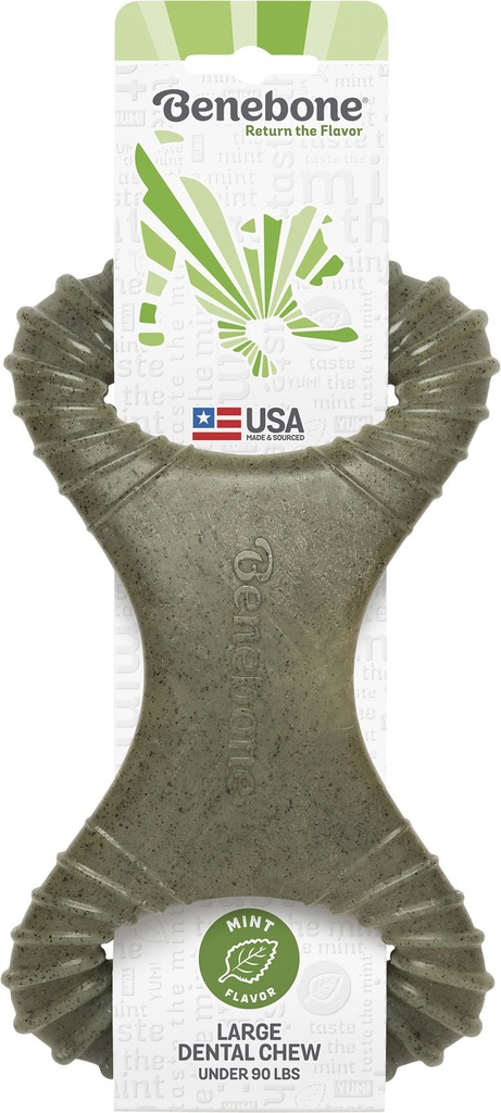 Stick à mâcher "Dental Chew" menthe (L) - Benebone