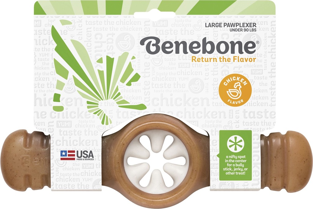 [12708_22742] Stick à mâcher "Pawplexer" poulet rôti (L) - Benebone