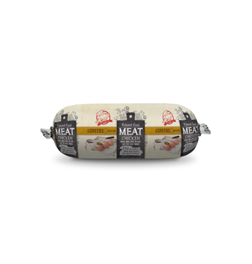 Saucisse pour chien au poulet (250 g) - Natural Fresh Meat