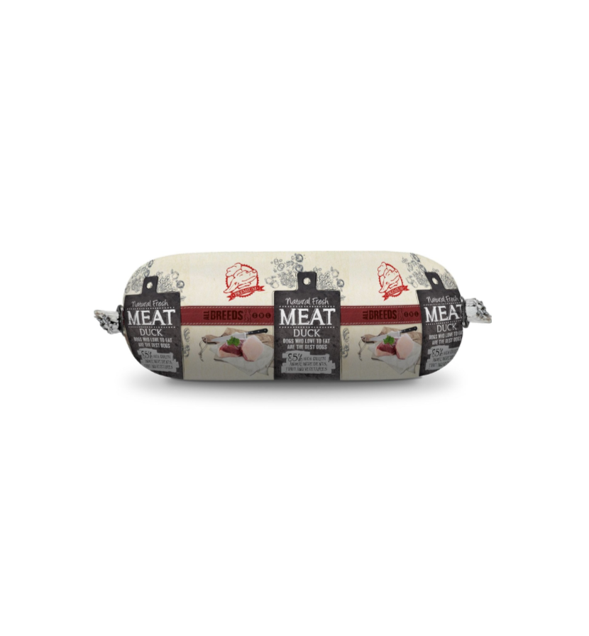Saucisse pour chien au canard (250 g) - Natural Fresh Meat