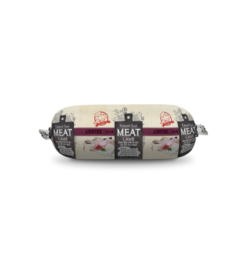 [12714_22756] Saucisse pour chien à l'agneau (600 g) - Natural Fresh Meat