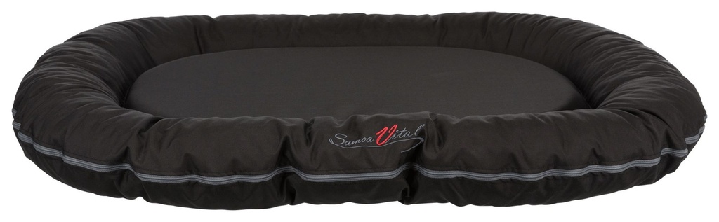 [12725_22791] Coussin "Samoa Vital" noir (Taille 2 : 90 x 70 cm) - Trixie