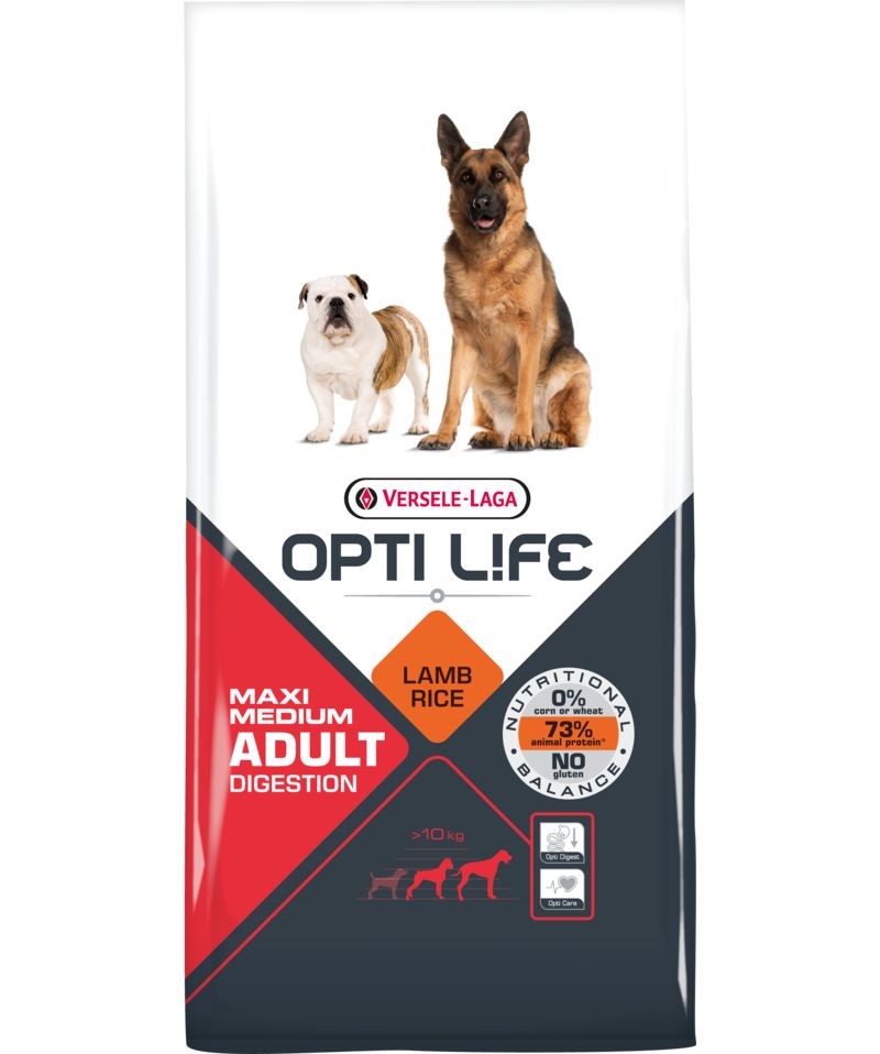 Opti Life Adult Digestion Medium/ Maxi 1 kg - Versele Laga